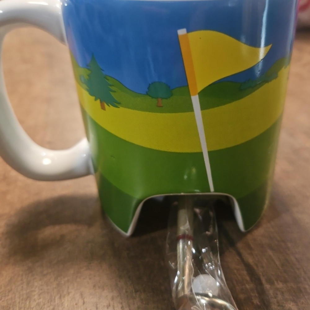 Golf Course Themed Mug